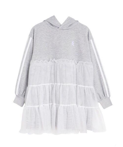 CALNAMUR 2WAY TULLE OVER SWEAT OP