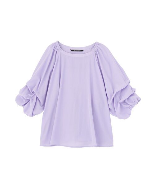 YECCA VECCA ホイップスリーブブラウス