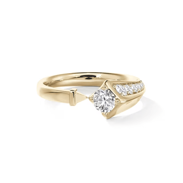 Forevermark フォーエバーマーク アヴァンティ™ コレクション パヴェ リング （０.３０CT）
