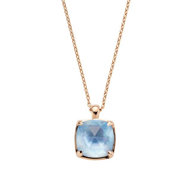 Vendome Aoyama ブルートパーズ シェル ネックレス