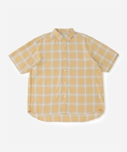 Saturdays NYC Bruce Short Sleeve Checked SS Shirts