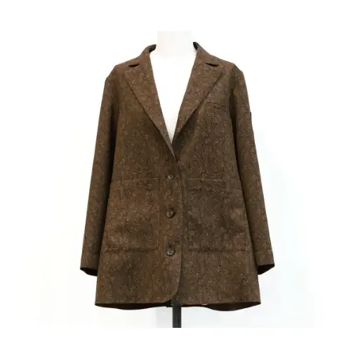 ritsu 3D button ash jacket