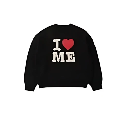 ACLENT Logo jacquard lame knit top