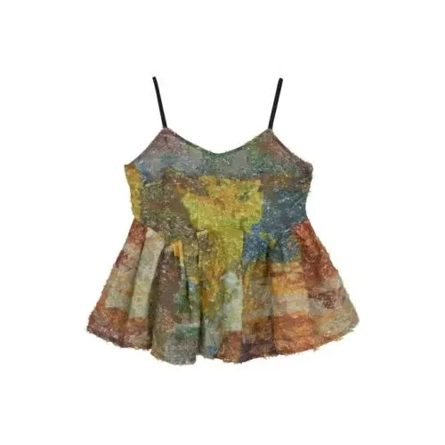 Ameri VINTAGE MEDI RACHEL FLUFFY ART CAMISOLE