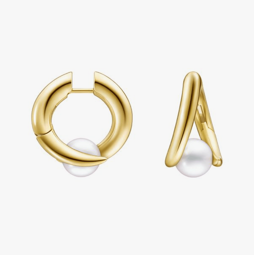 TASAKI デインジャー ホーン ノーベル イヤリング