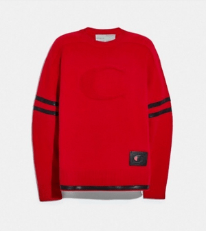 COACH COACH X CHAMPION フットボール セーター