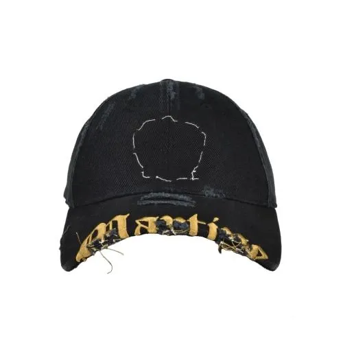 MARTINE ROSE Cut Peak Cap