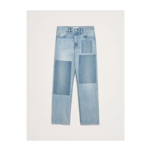 BANANA REPUBLIC ストレートパッチワークジーンズ