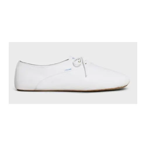 CELINE BALLET LACE-UP SHOE IN LAMBSKIN