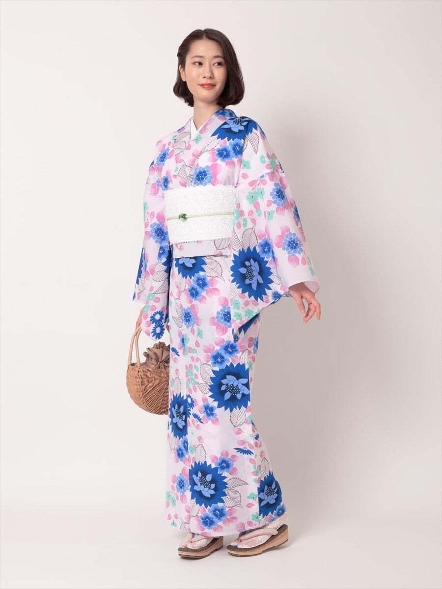 三松 三松オリジナル浴衣「百花」