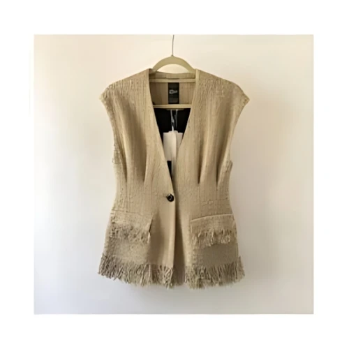 Greed International C/L Dobby Tweed Vest in Other