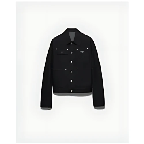 PRADA シェブロンデニム ブルゾンジャケット