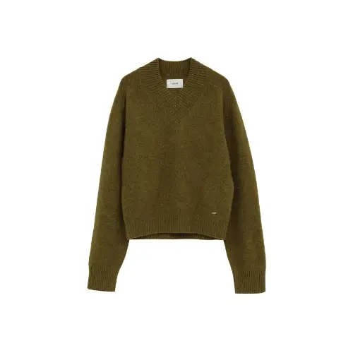 CLANE YAK V NECK KNIT TOPS