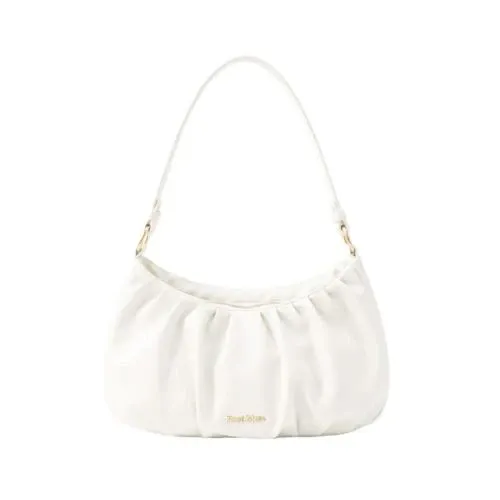 Rosé Muse Ruched shoulder bag