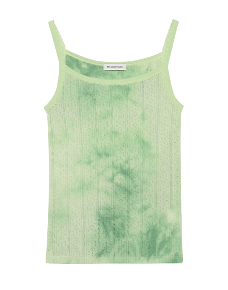 MADISONBLUE EMBROIDERED TRIM CAMISOLE TIE-DYE