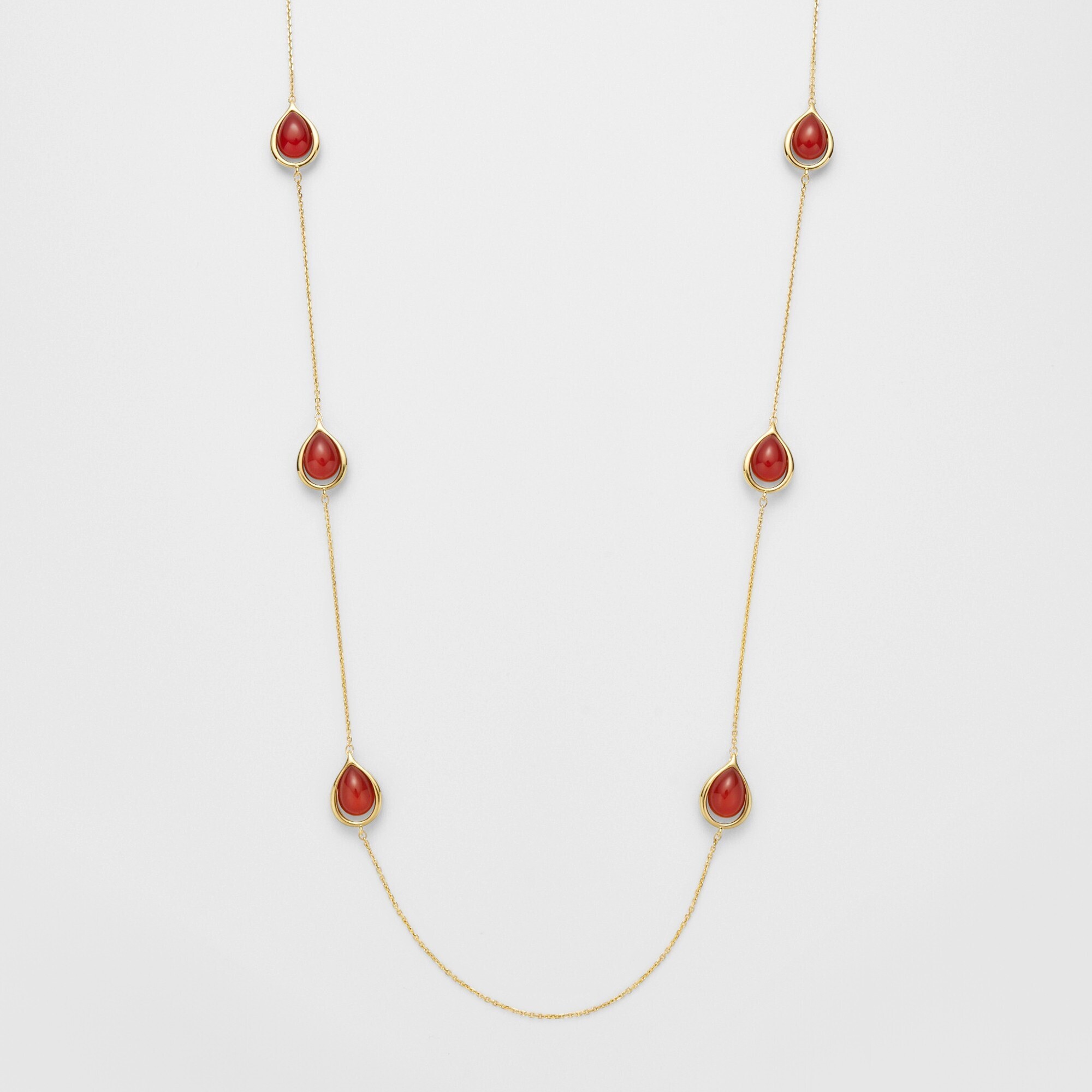 VENDOME BOUTIQUE カーネリアン ネックレス
