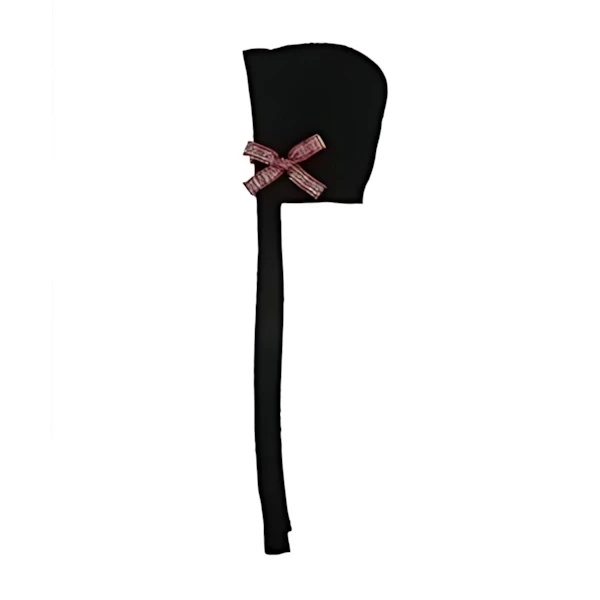 CANDY STRIPPER FANCY RIBBON HOOD BEANIE
