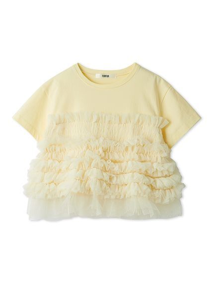 FURFUR チュールドッキングTシャツ