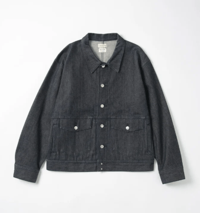 FACTOTUM Organic Denim Rigid Wide Jacket