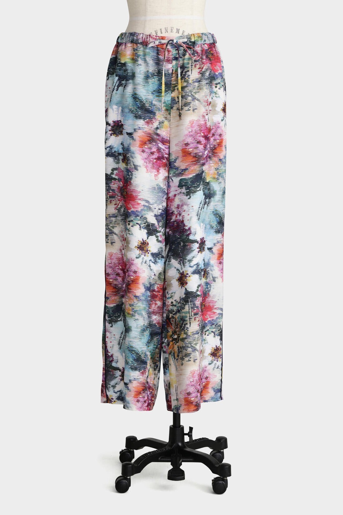 STUMBLY Printed Flower Easy Pants