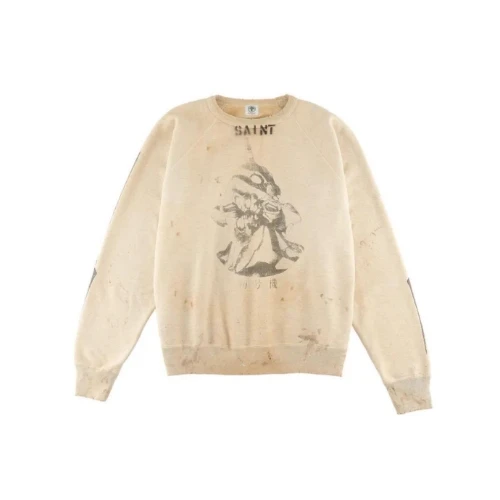 SAINT Mxxxxxx EVA-01 RAGLAN SWEAT SHIRT