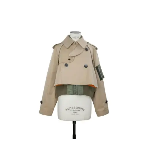 sacai Cotton Gabardine x Nylon Twill Blouson