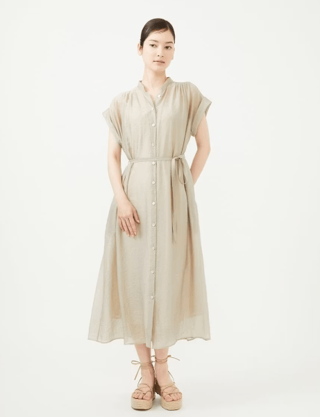 Sybilla ショルダータックドレス