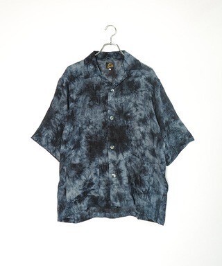 NEEDLES Cabana Shirt - Mesh Jacquard/Uneven Dye