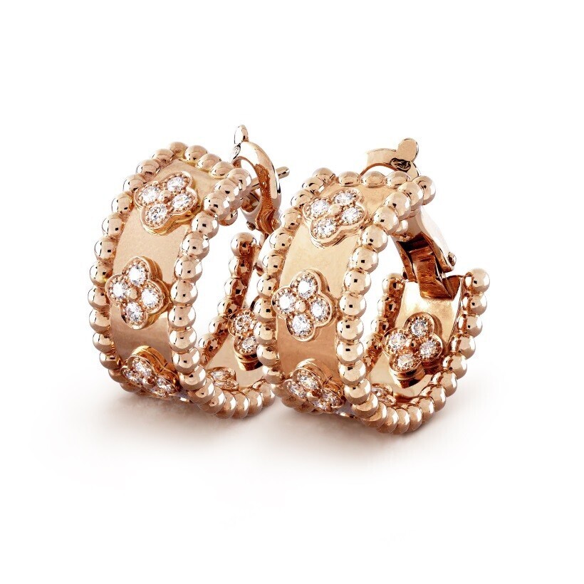 Van Cleef & Arpels ペルレ クローバー イヤリング