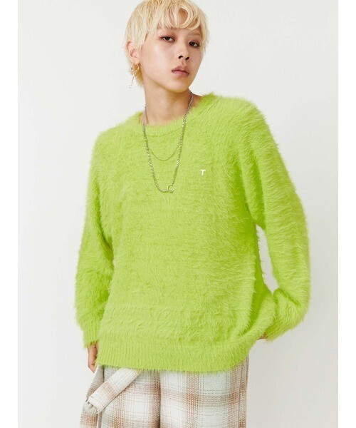 PAMEO POSE Shaggy Sweater