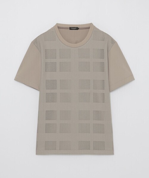 BLACK LABEL CRESTBRIDGE シアーチェックコンビTシャツ