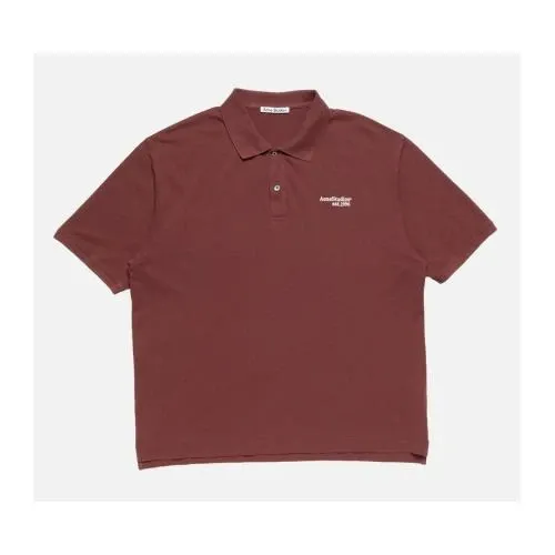 Acne Studios ウォッシュドロゴポロシャツ