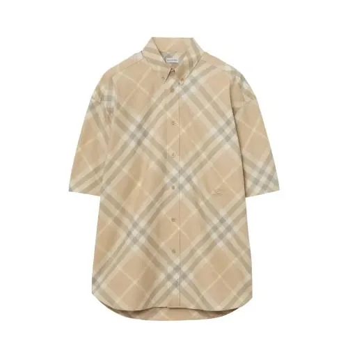 BURBERRY チェック ショートスリーブ シャツ