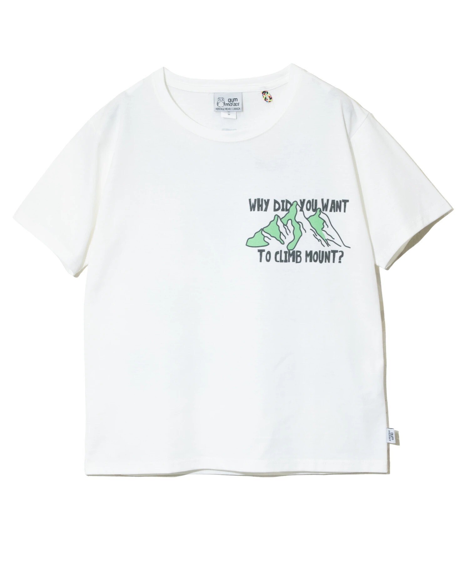 gym master 5.8oz T/Cドライ CLIMB MOUNTAIN Tee