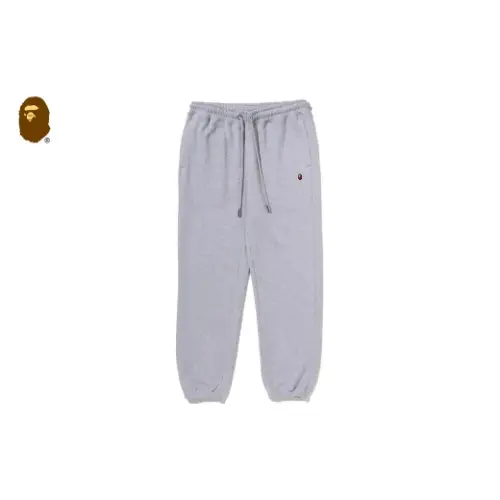 A BATHING APE ONE POINT REGUALR FIT SWEATPANTS