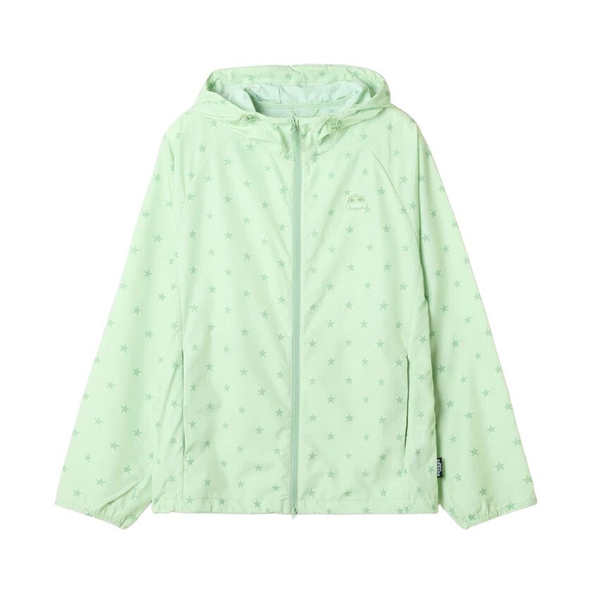 Spao Spao x Sergeant Keroro Light Packable Windbreaker Green