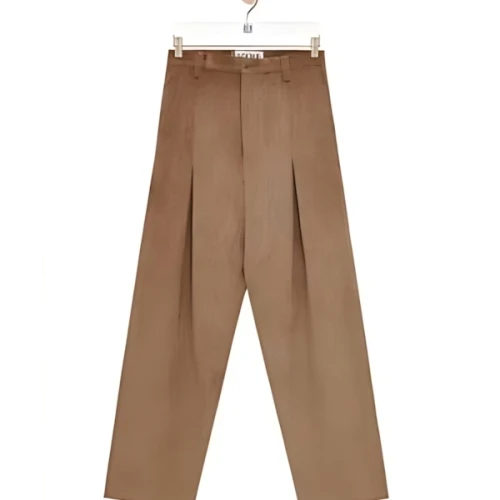 LOEWE ロークロッチ トラウザーズ（コットン&カシミヤ）