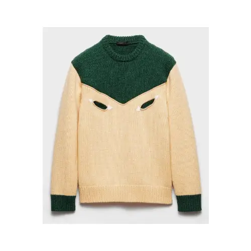 PRADA Oversized Shetland wool sweater