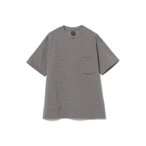 A VONTADE ミニボーダー ポケットTシャツ