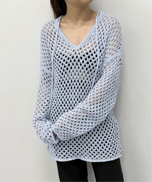U by SPICK&SPAN テープヤーンプルオーバー
