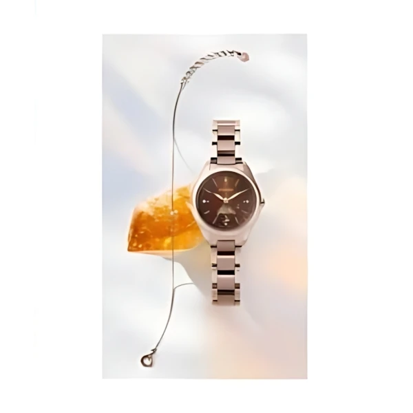 CITIZEN EE1006-60W daichiコレクション エコ・ドライブ電波時計　ティタニア ハッピーフライト フローレットダイヤ 限定モデル