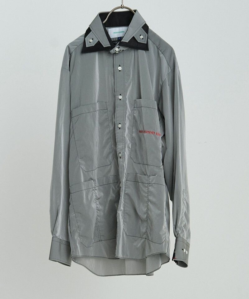 BODYSONG. 2collarsLIMONTASHIRTLS シャツ