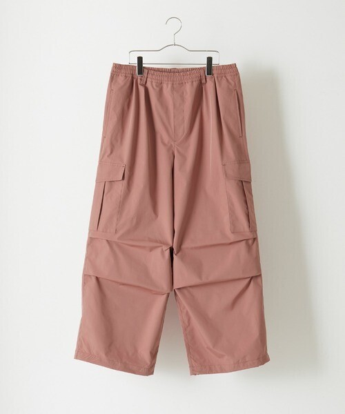 EMMA CLOTHES カラーリングタックワイドカーゴスノーパンツ