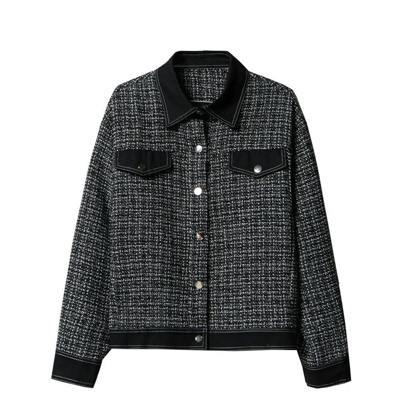 Otte コントラストハンサムショートジャケット Ot4783