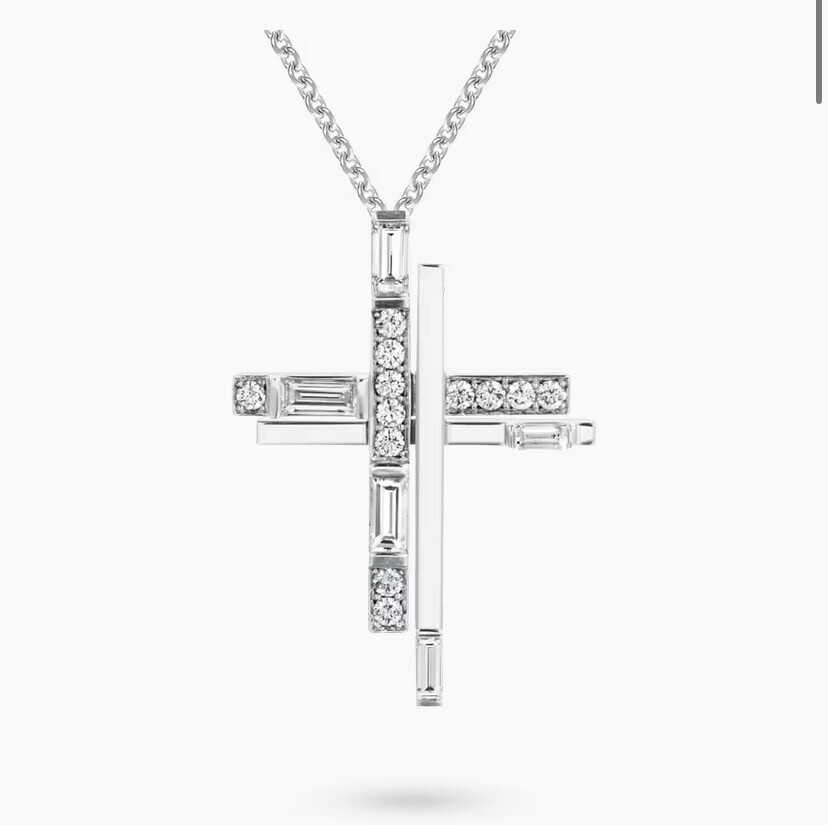 HARRY WINSTON トラフィック・クロス・ペンダント