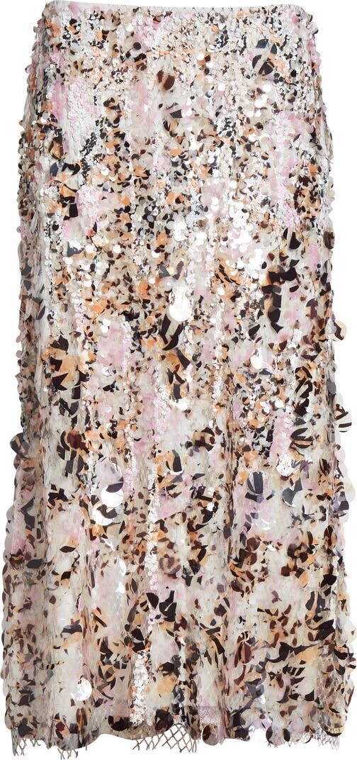 MARNI Sequin Embellished Midi Skirt