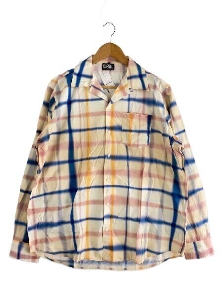 DIESEL 長袖オープンカラーシャツ