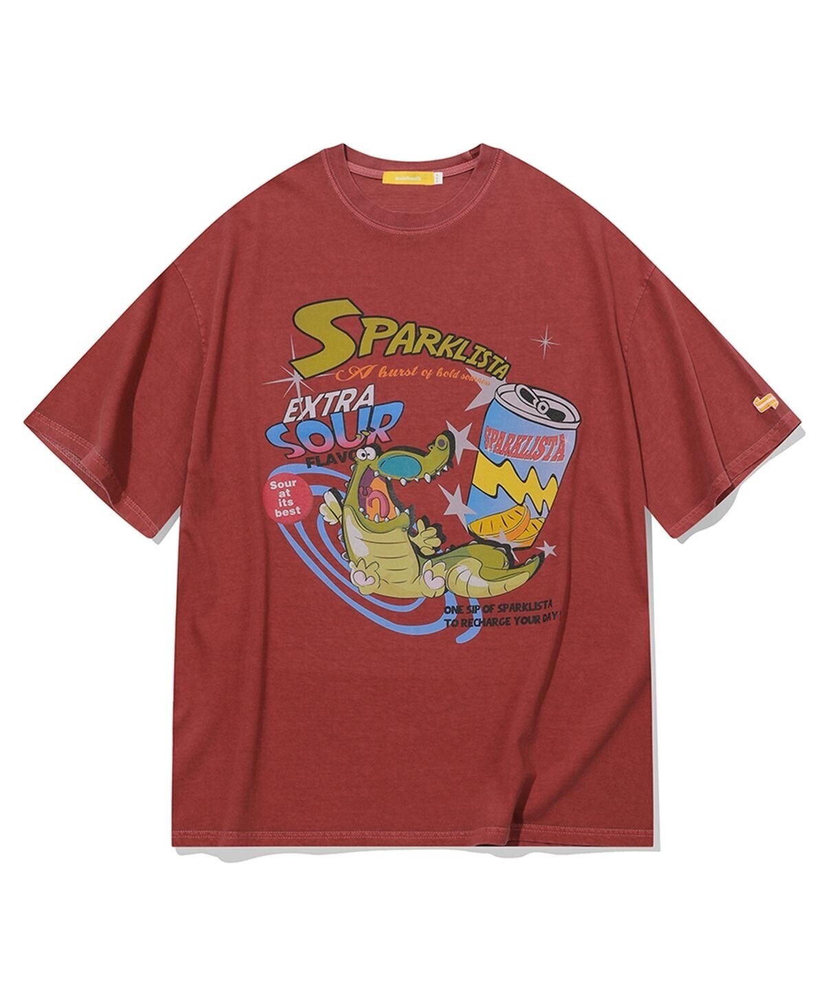 MAINBOOTH Sparklista T-shirt(RED)