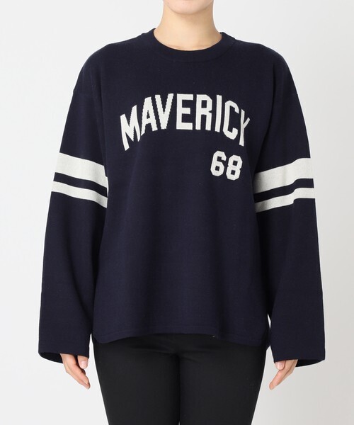 JOURNAL STANDARD MAVERICK ロゴニット