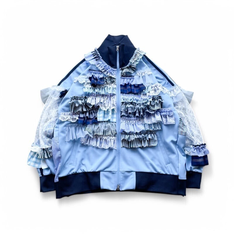 U Remake frills jacket